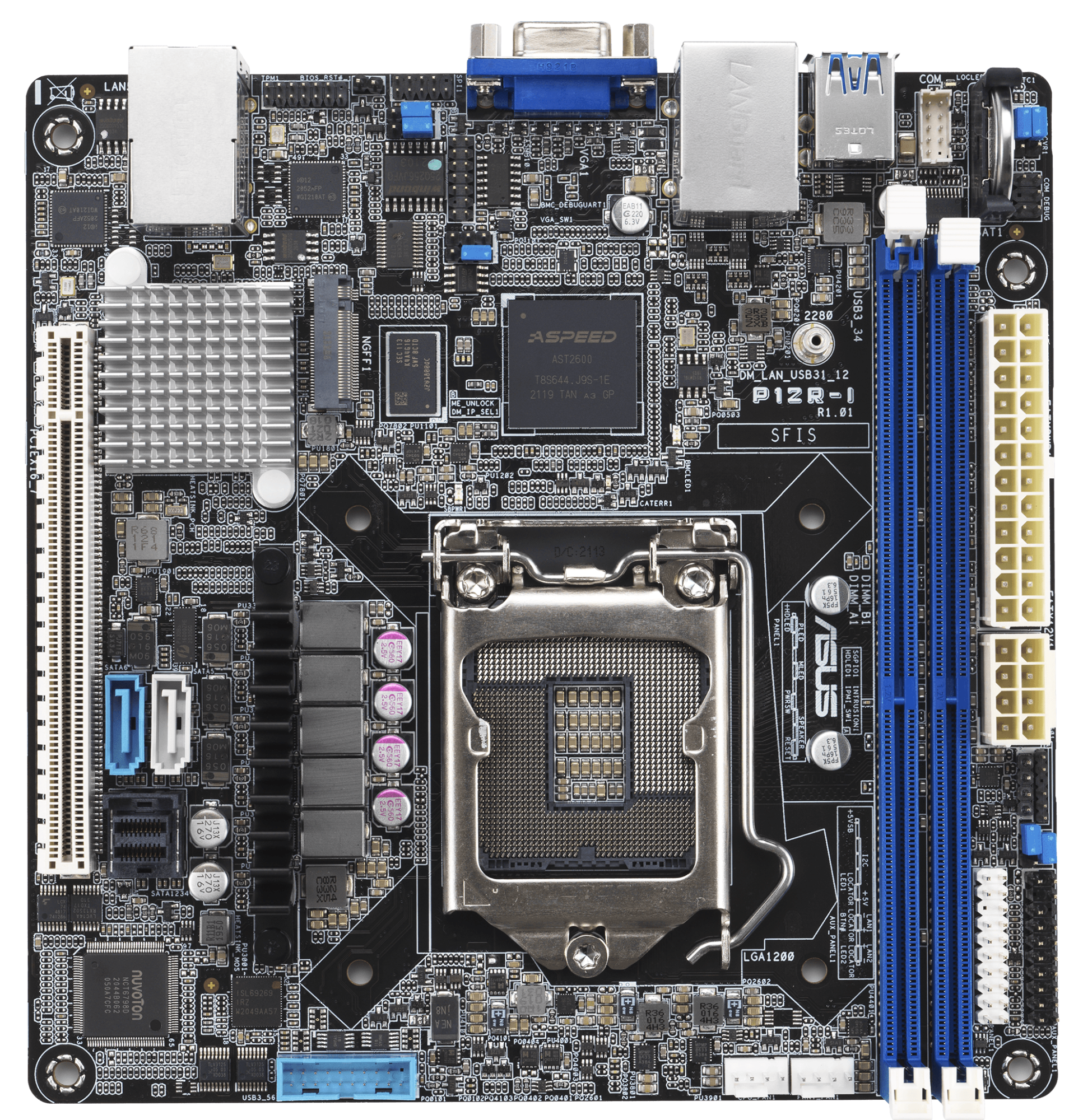 Серверная материнская плата Asus P12R-I (90SB0A70-M0UAY0)