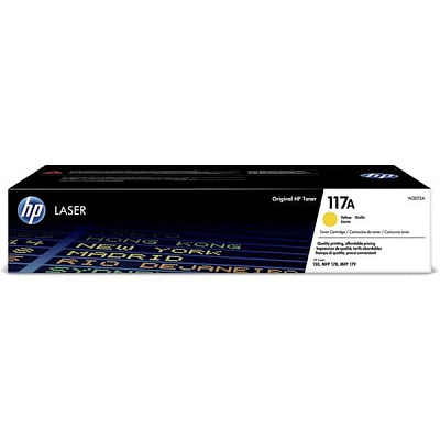 Тонер-картридж 117A Yellow Original Laser для Color LaserJet 150/178/179 (W2072A)