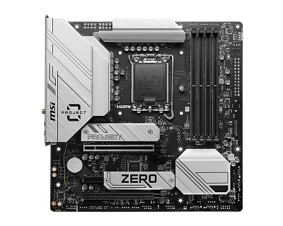Материнская плата MSI B760M PROJECT ZERO  (B760M PROJECT ZERO)