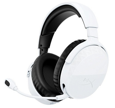 Наушники-гарнитура игровые HyperX Cloud Stinger 3 Wirelesss PS5, белый (BS1T9AA)