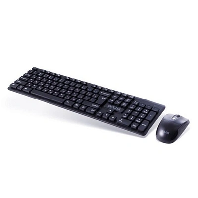Клавиатура Delux DLD-1505OGB, Black + мышь (DLD-1505OGB)