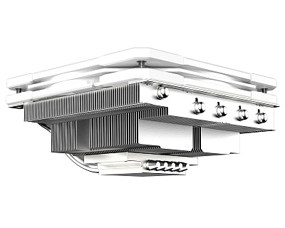 Кулер ID-Cooling IS-55 ARGB White (ID-CPU-IS-55-ARGB-WHITE/S1700)