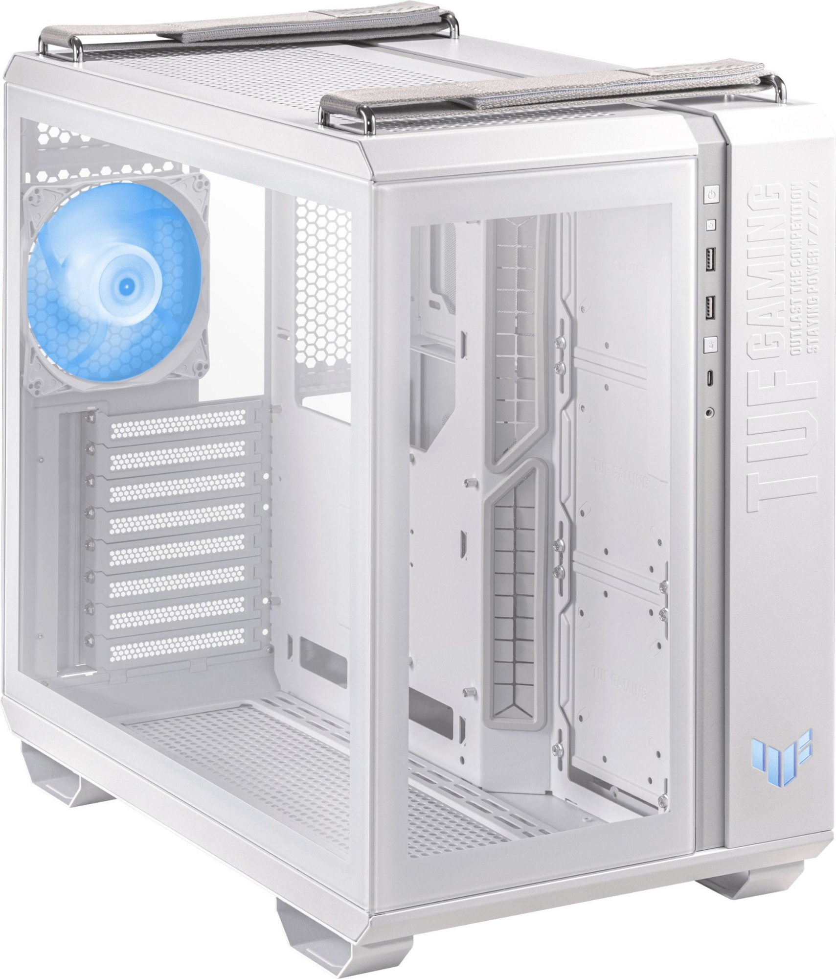 Корпус ASUS TUF Gaming GT502 PLUS TG ARGB WHITE (TUF GAMING GT502 PLUS TG ARGB WHITE)