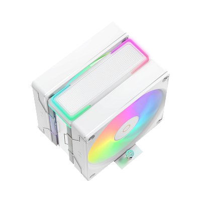 Вентилятор для процессора Ocypus Delta A40 SE WH Dual Fan ARGB - Белый (Delta-A40-WH2AAWN00S-GL)