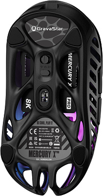 Мышь GravaStar Mercury X Pro 8K, Black (GS X PRO_BLK)