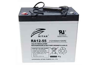 Аккумуляторная батарея Ritar RA12-55 12В 55 Ач (RA12-55)