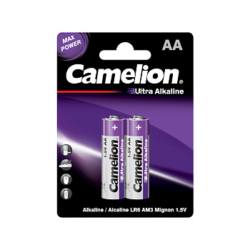 Батарейка CAMELION Ultra Alkaline LR6-BP2UT 2 шт. в блистере (LR6-BP2UT)