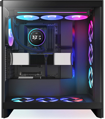 Кулер с водяным охлаждением NZXT Kraken Elite 360 RGB V2 RL-KR36E-B2 Black (RL-KR36E-B2)