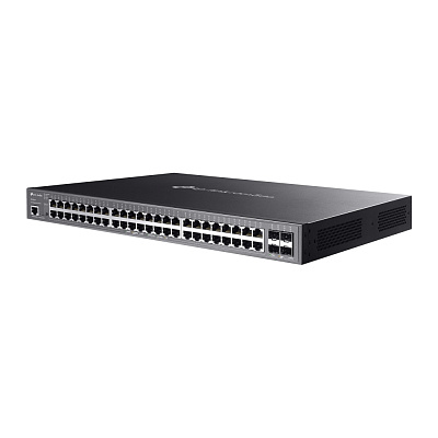 Коммутатор PoE+ управляемый GbE 48-портовый Tp-Link SG3452XP 