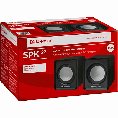 Колонки стерео Defender SPK-22 USB (65503)