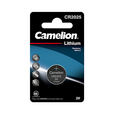 Батарейка CAMELION Lithium CR2025-BP1 (CR2025-BP1)
