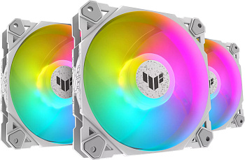 Комплект вентиляторов ASUS TUF GAMING TF120 ARGB WHITE 3IN1 (TUF GAMING TF120 ARGB WHITE 3IN1)
