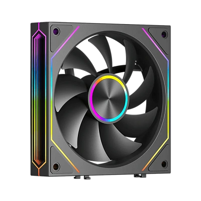 Вентилятор для корпуса PCCooler F3 X120 ARGB BK Black (F3 X120 ARGB BK 3IN1)