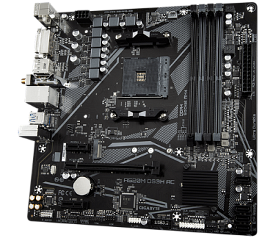 Материнская плата Gigabyte A520M DS3H AC (A520M DS3H AC)
