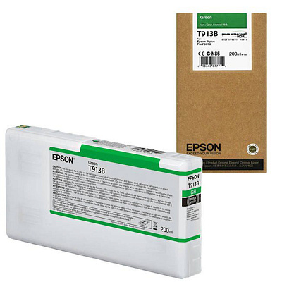 Картридж Epson SC-P5000 200ml Green зеленый (C13T913B00)