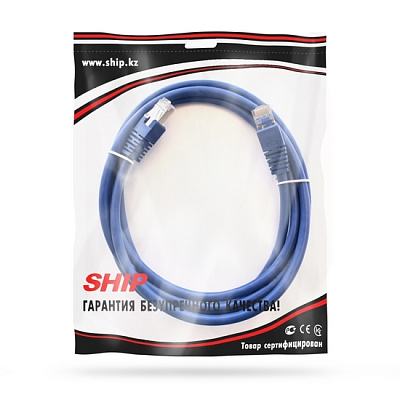 Патч Корд SHIP Cat.6 FTP RJ-45 2 м S7025BL0200-P (S7025BL0200-P)