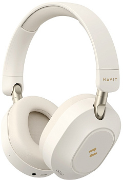 Наушники беспроводные Havit H668BT, Beige (2.0201200329752E+14)