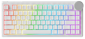 Клавиатура Ajazz AK820 V2, Ice Island Switch, White (AK820V2/Island/White)