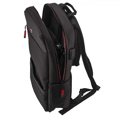 Рюкзак для ноутбука 13" Sumdex IBP-013BK, Black, Нейлон/Полиэстер (IBP-013BK)