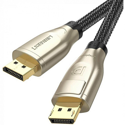 Кабель Ugreen DP112 DisplayPort 1.4, 8K, 1m (Black) 60842 (60842)