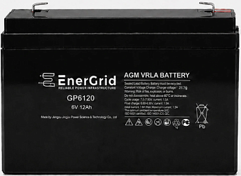 Аккумулятор EnerGrid GP6120, 6В 12Ач (EnerGrid GP6120)
