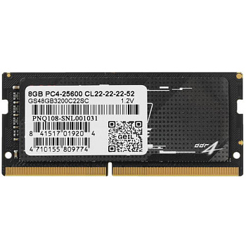 Оперативная память для ноутбука 8GB DDR4 3200MHz GEIL(GS48GB3200C22SC)