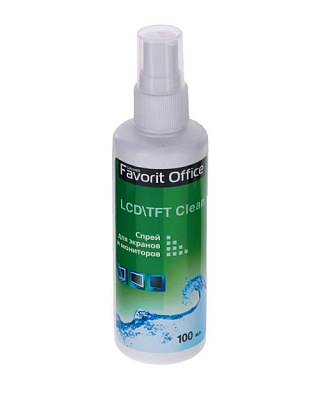 Спрей FAVORIT OFFICE Clean LCD/TFT для экранов и мониторов 100 мл (F740024)