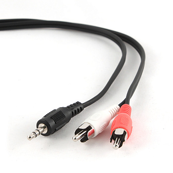 Кабель Audio, 3.5mm/m - 2xRCA/m (CCA-458/0.2)