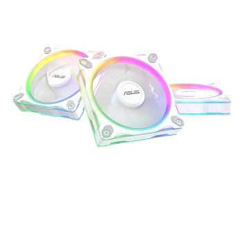 Вентилятор для корпуса ASUS Prime MR120 ARGB Fan - Triple Pack, WHITE (PRIME MR120 FAN ARGB WHITE 3IN1)
