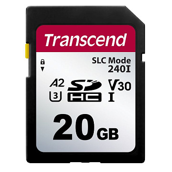 Карта памяти SD 20GB Transcend (TS20GSDC240I)
