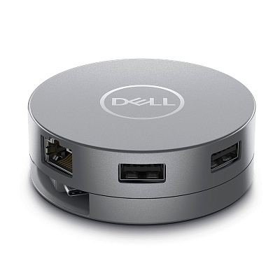 Докстанция Dell 6-in-1 USB-C Multiport Adapter- DA305 (DA305)