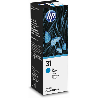 Чернила HP 31 (1VU26AE) Голубые, 30мл