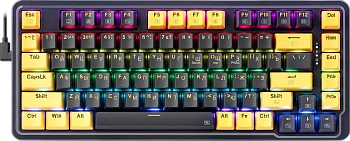 Клавиатура Redragon Elf purple/yellow (71664)