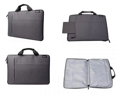 Нейлоновая сумка для ноутбука Acer Sustainable Urban Sleeve 15", Black (GP.BAG11.02J)