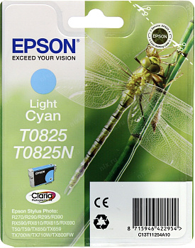  Картридж Epson T08254А, light cyan, 410 pages (C13T11254A10)
