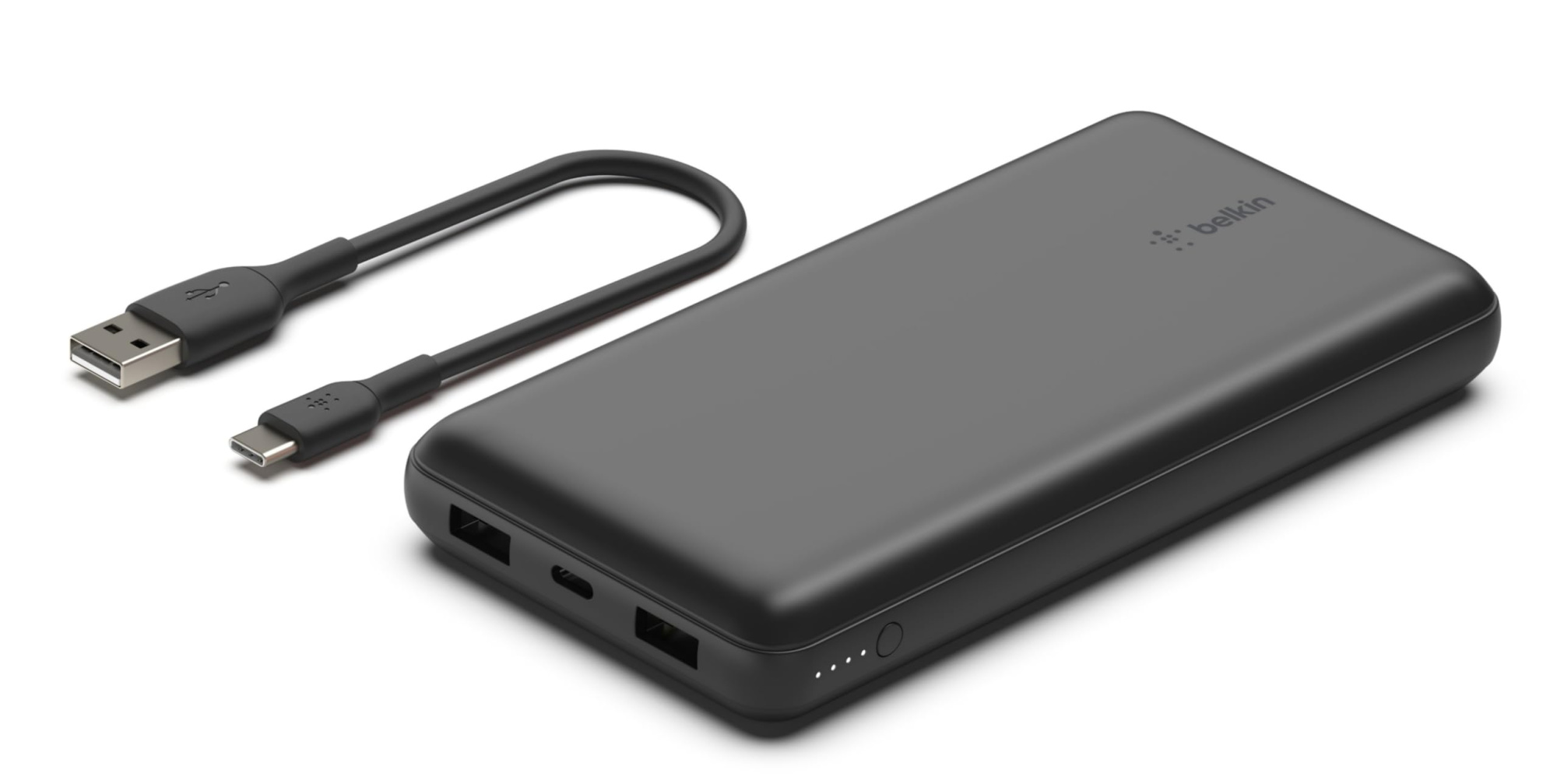  Портативный внешний аккумулятор Belkin, 20000Mah, 15Вт, USB-A, Black (BPB012btBK)