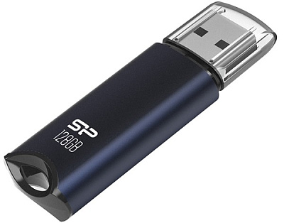 Флэш-накопитель Silicon Power Marvel M02 128GB, Blue (SP128GBUF3M02V1B)