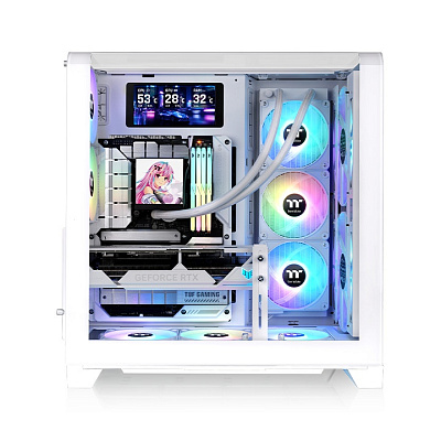 Компьютерный корпус Thermaltake View 390 Air - Snow White (CA-11F-00M6WN-00)