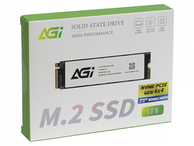 Твердотельный накопитель SSD AGI AI818 1TB, M.2 (AGI1T0G43AI818-CB)