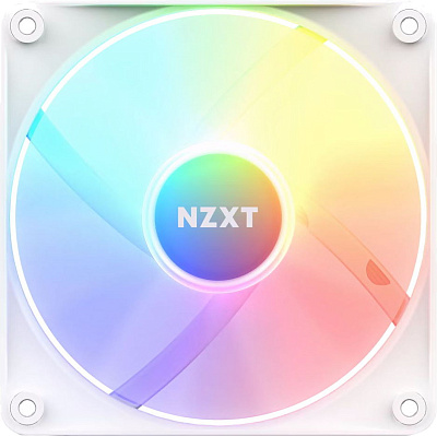 Кулер для компьютерного корпуса NZXT F120 RGB Core White (RF-C12SF-W1)