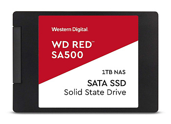 Твердотельный накопитель SSD 1 Tb SATA 6Gb/s WD Red WDS100T1R0A 2.5"  3D TLC (WDS100T1R0A)