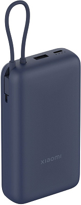 Power bank Xiaomi PB2030MI, 20000 mAh, 33W, USB Type-C, USB, Blue (BHR8975GL)