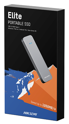 Внешний SSD HikSemi Elite 1 TB - grey (HS-ESSD-Elite 1T Grey)