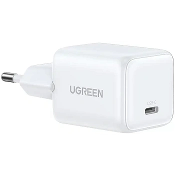 Зарядное устройство на 1C, 45W, QC4.0/PD3.0, Gan X, Белый + Кабель 1м, X524 (65055) UGREEN
