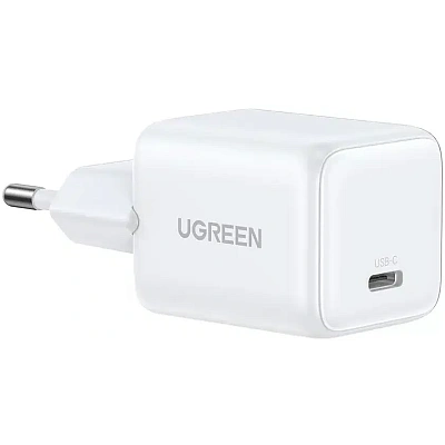 Зарядное устройство на 1C, 45W, QC4.0/PD3.0, Gan X, Белый + Кабель 1м, X524 (65055) UGREEN