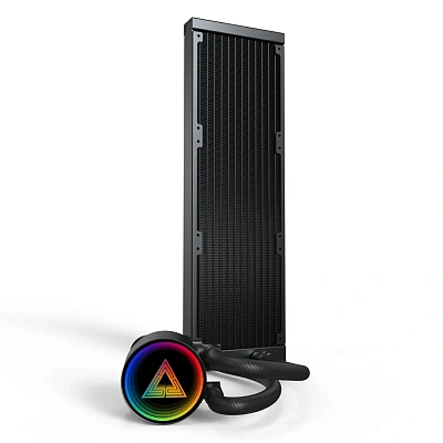 Водяное охлаждение для CPU Montech LightFlow ARGB 360, Black (LightFlow ARGB 360 (B))