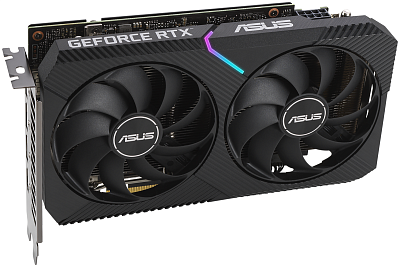  Видеокарта Asus RTX 3060 Dual V2 OC LHR (DUAL-RTX3060-O12G-V2)