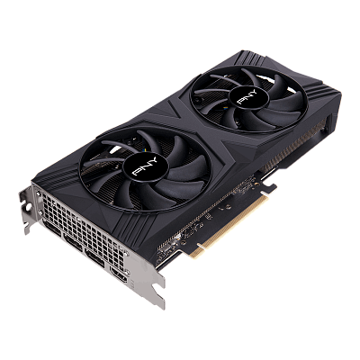 Видеокарта PNY GeForce RTX 4070 SUPER 12GB VERTO Overclocked Dual Fan DLSS 3 (VCG4070S12DFXPB1-O)