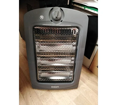 Обогреватель Timberk T-IR1000-D10HU, 1000Вт, инфракрасный, Grey (T-IR1000-D10HU)