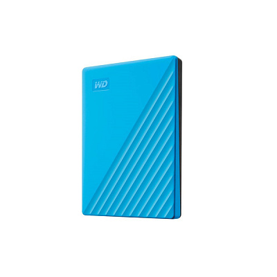  Внешний жесткий диск 2Tb My Passport BYVG0020BBL-WESN Blue (TRB140003000) (WDBYVG0020BBL-WESN)